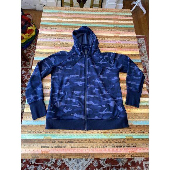 Athleta 1x Camo Zip-Up Hoodie - Picture 9 of 12